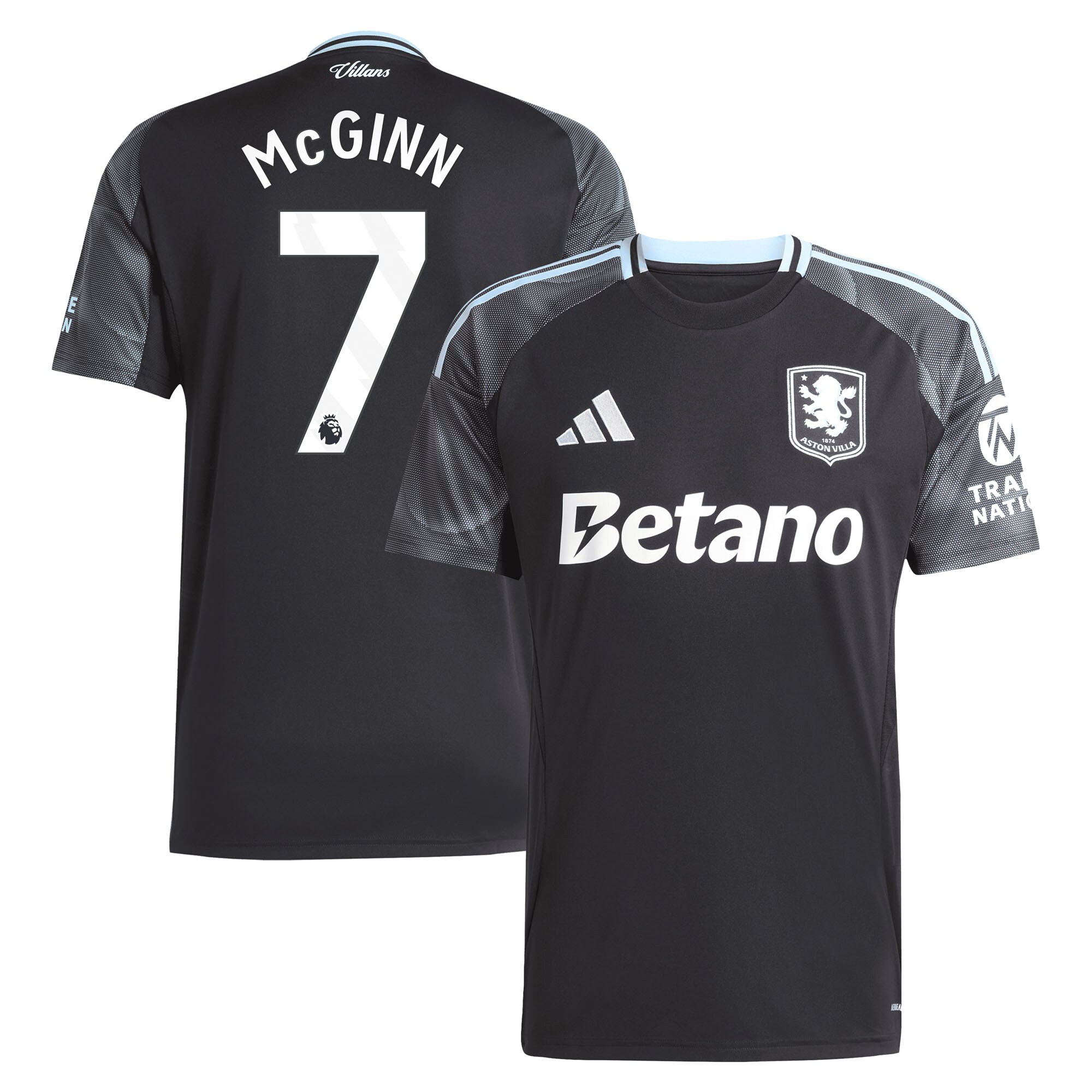 aston villa adidas away shirt 2025-26 with mcginn 7 printing Collection | Aston Villa Shirts and Official Gear