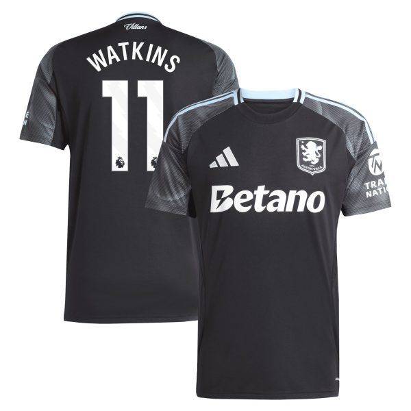 aston villa adidas away shirt 2025-26 with watkins 11 printing Collection | Aston Villa Shirts and Official Gear