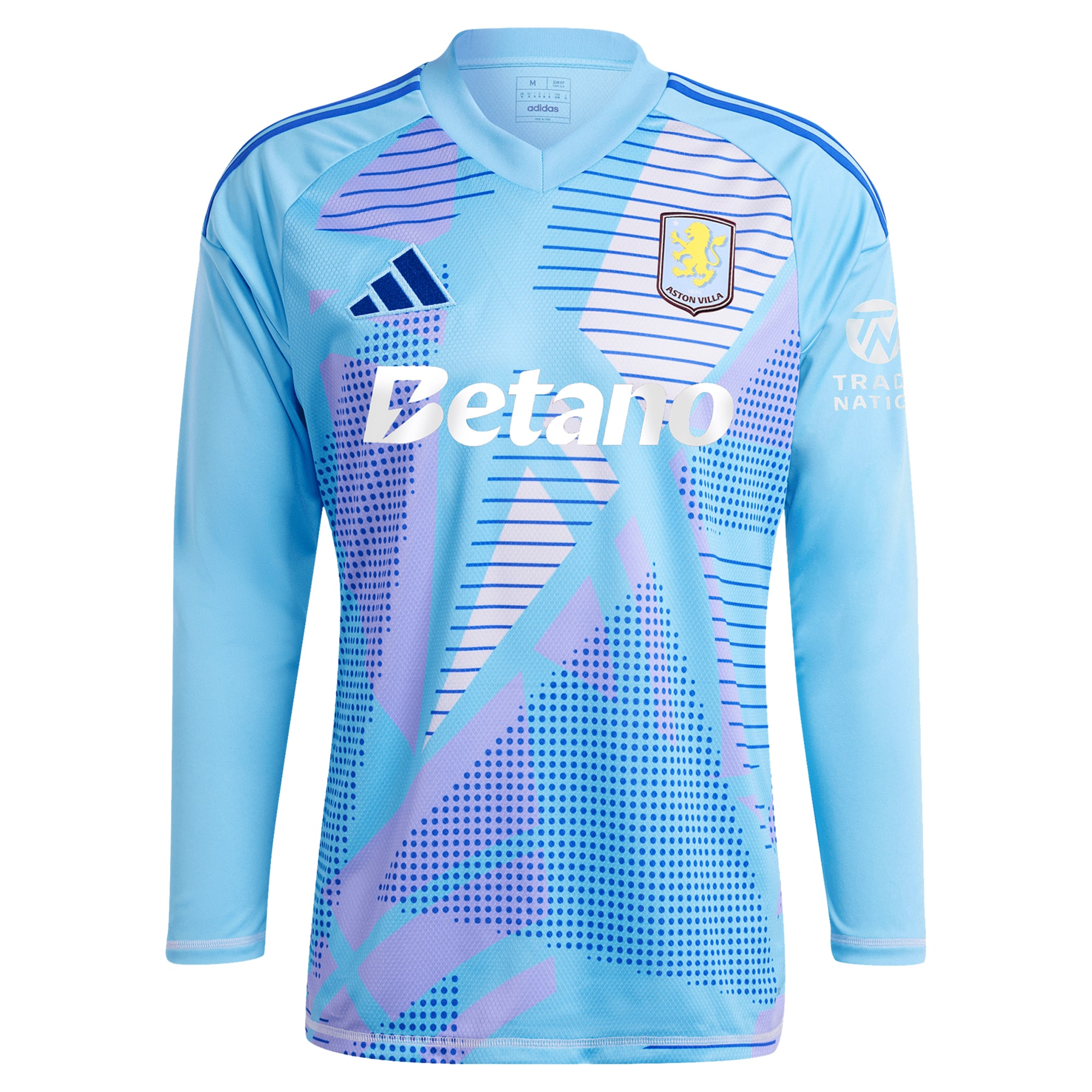aston villa adidas goalkeeper shirt 2024-25 – long sleeve – 201964005 with custom printing Collection | Aston Villa Shirts and Official Gear
