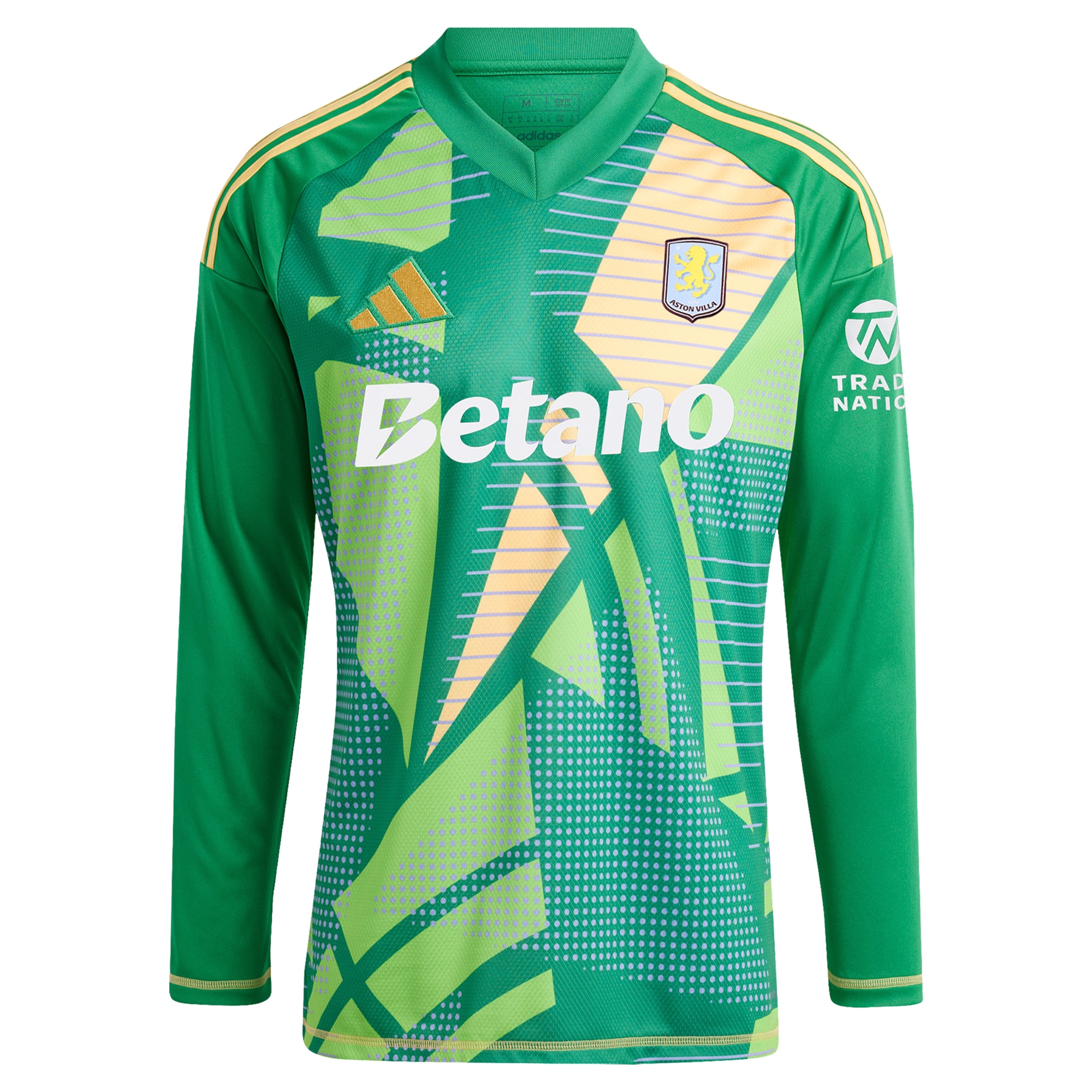 aston villa adidas goalkeeper shirt 2024-25 – long sleeve – 201964009 with custom printing Collection | Aston Villa Shirts and Official Gear