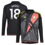 aston villa adidas goalkeeper shirt 2024-25 – long sleeve – kids with gauci 18 printing – 202029323 Collection | Aston Villa Shirts and Official Gear