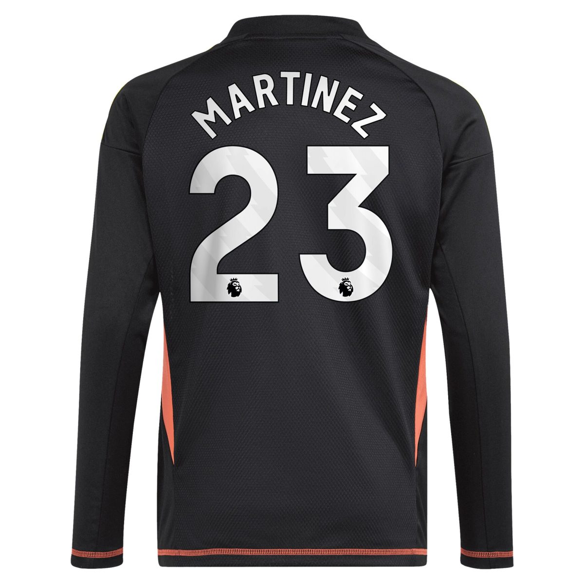aston villa adidas goalkeeper shirt 2024-25 – long sleeve – kids with martinez 23 printing – 202029325 Collection | Aston Villa Shirts and Official Gear
