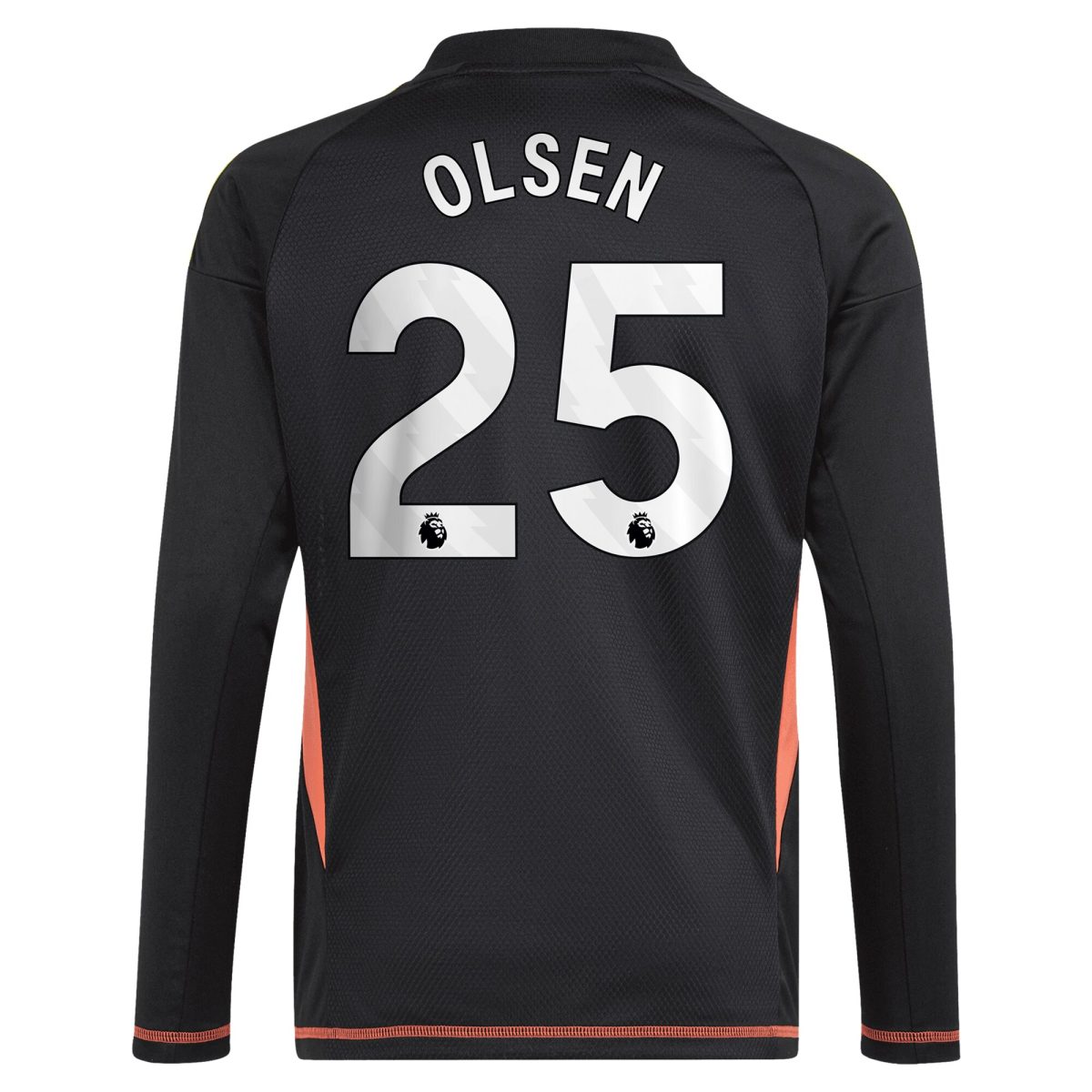 aston villa adidas goalkeeper shirt 2024-25 – long sleeve – kids with olsen 25 printing – 202029322 Collection | Aston Villa Shirts and Official Gear