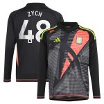 aston villa adidas goalkeeper shirt 2024-25 – long sleeve – kids with zych 48 printing – 202153091 Collection | Aston Villa Shirts and Official Gear
