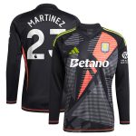 aston villa adidas goalkeeper shirt 2024-25 – long sleeve with martinez 23 printing – 202028938 Collection | Aston Villa Shirts and Official Gear