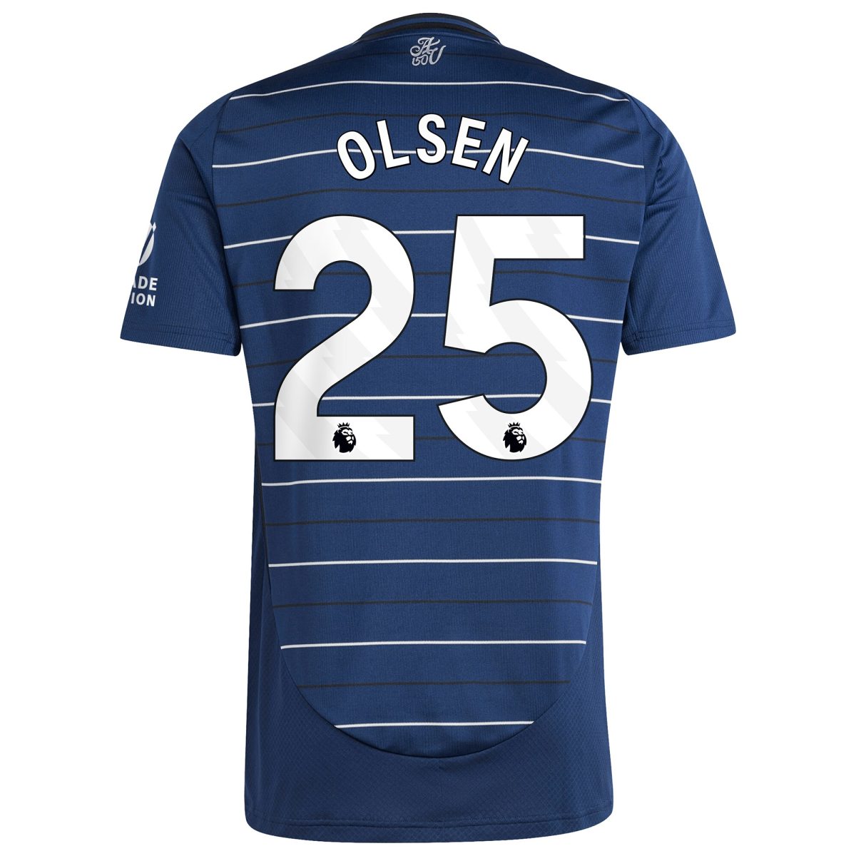 aston villa adidas goalkeeper shirt 2024-25 – long sleeve with olsen 25 printing – 202030975 Collection | Aston Villa Shirts and Official Gear