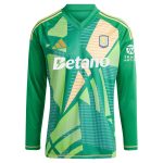 aston villa adidas goalkeeper shirt 2024-25 – long sleeve with olsen 25 printing Collection | Aston Villa Shirts and Official Gear