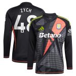 aston villa adidas goalkeeper shirt 2024-25 – long sleeve with zych 48 printing – 202153090 Collection | Aston Villa Shirts and Official Gear