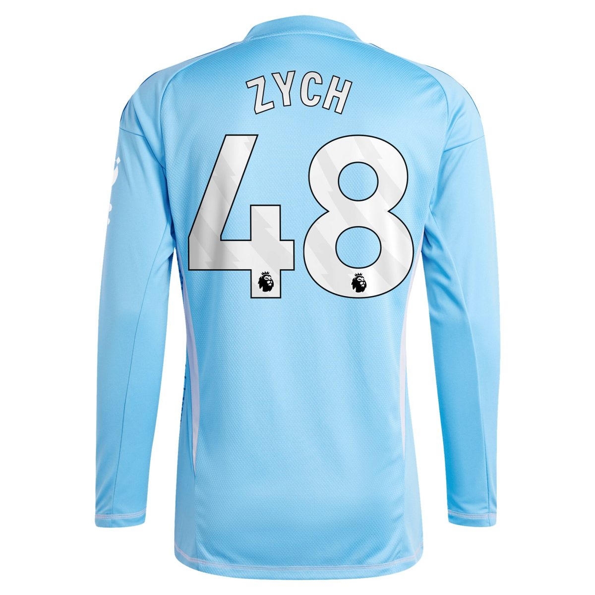 aston villa adidas goalkeeper shirt 2024-25 – long sleeve with zych 48 printing – 202153092 Collection | Aston Villa Shirts and Official Gear