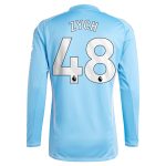 aston villa adidas goalkeeper shirt 2024-25 – long sleeve with zych 48 printing – 202153092 Collection | Aston Villa Shirts and Official Gear