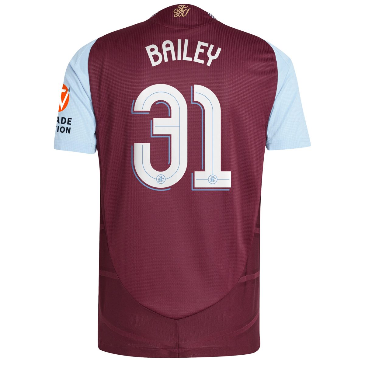 aston villa adidas home authentic shirt 2024-25 with bailey 31 cup printing Collection | Aston Villa Shirts and Official Gear