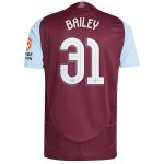 aston villa adidas home authentic shirt 2024-25 with bailey 31 cup printing Collection | Aston Villa Shirts and Official Gear