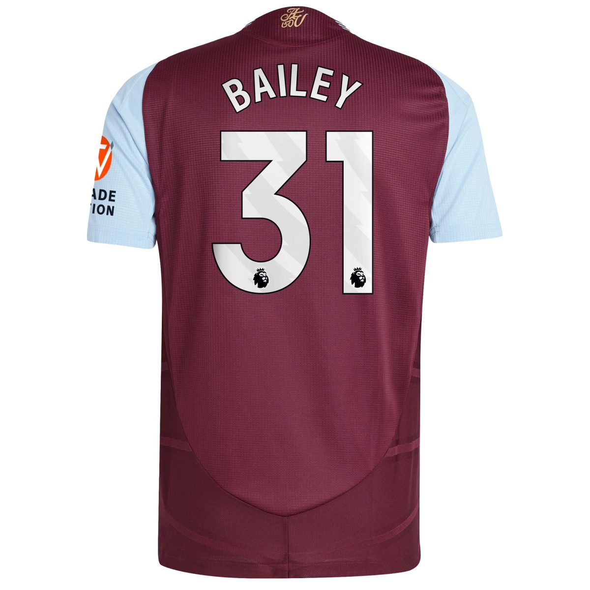 aston villa adidas home authentic shirt 2024-25 with bailey 31 printing Collection | Aston Villa Shirts and Official Gear