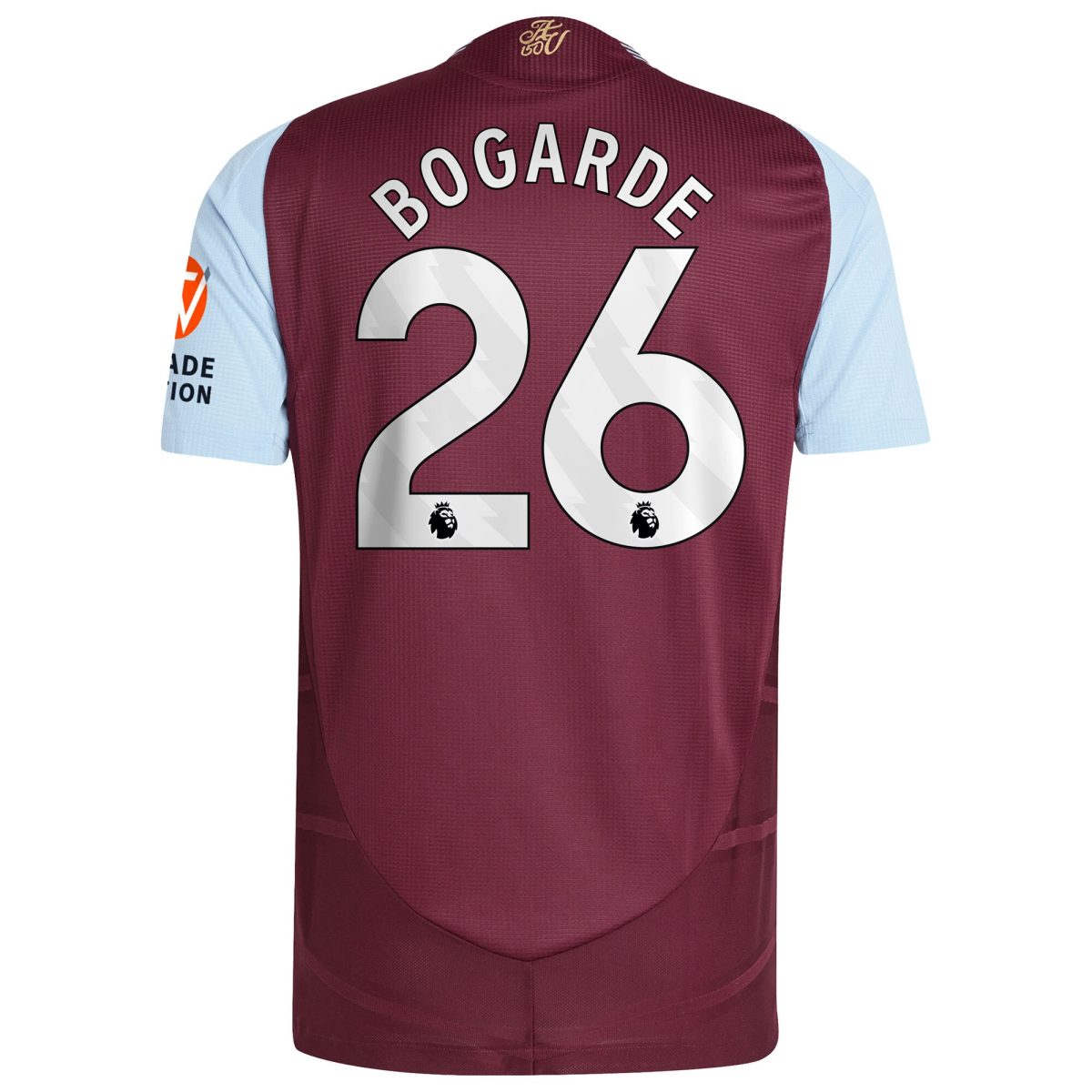 aston villa adidas home authentic shirt 2024-25 with bogarde 26 printing Collection | Aston Villa Shirts and Official Gear