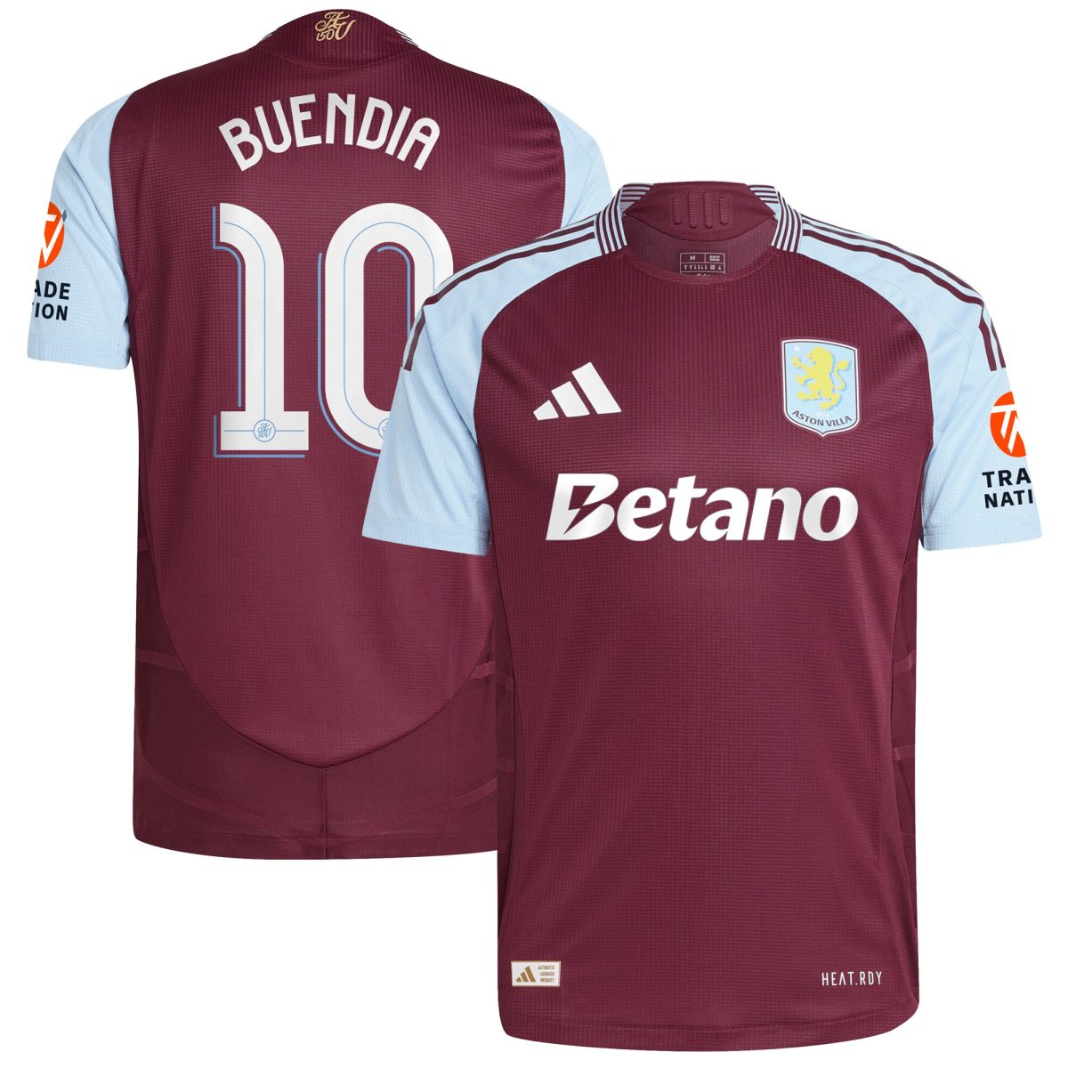 aston villa adidas home authentic shirt 2024-25 with buendia 10 cup printing Collection | Aston Villa Shirts and Official Gear