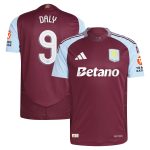aston villa adidas home authentic shirt 2024-25 with daly 9 cup printing Collection | Aston Villa Shirts and Official Gear