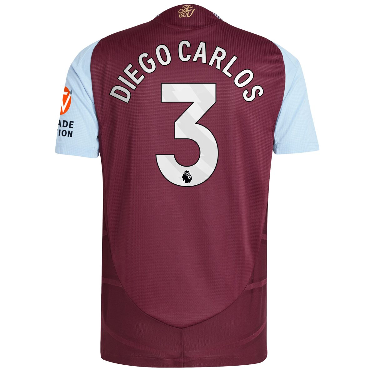 aston villa adidas home authentic shirt 2024-25 with diego carlos 3 printing Collection | Aston Villa Shirts and Official Gear