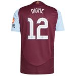 aston villa adidas home authentic shirt 2024-25 with digne 12 cup printing Collection | Aston Villa Shirts and Official Gear