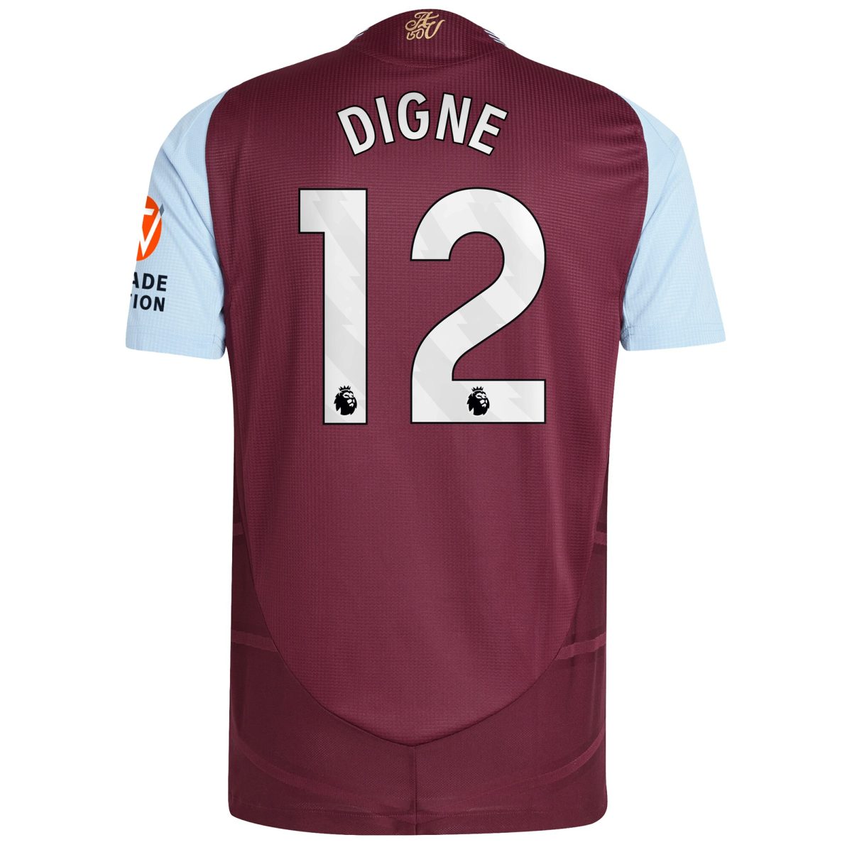 aston villa adidas home authentic shirt 2024-25 with digne 12 printing Collection | Aston Villa Shirts and Official Gear