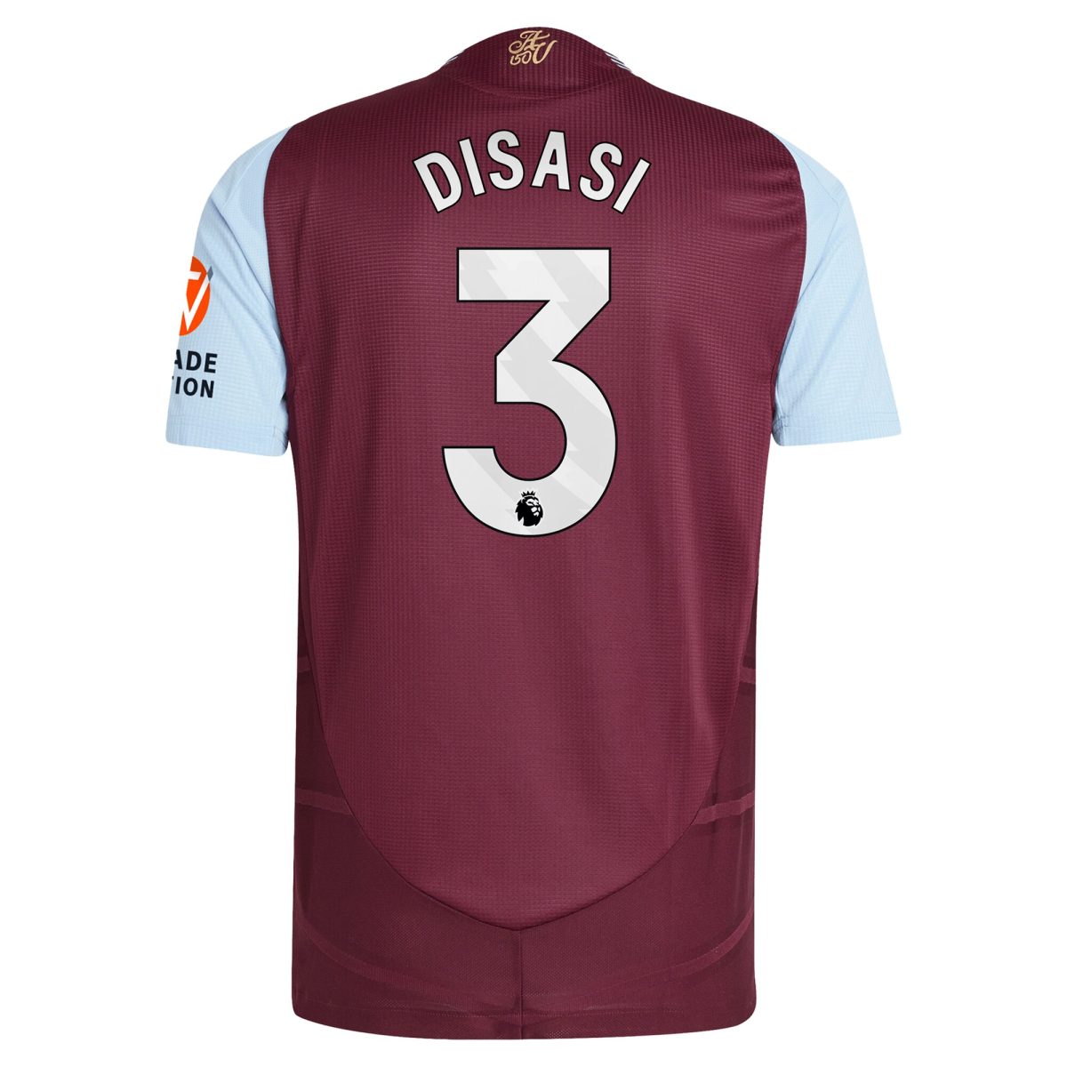 aston villa adidas home authentic shirt 2024-25 with disasi 3 printing Collection | Aston Villa Shirts and Official Gear