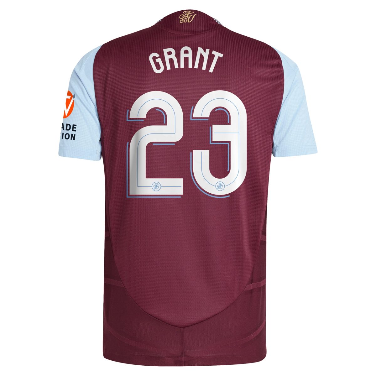 aston villa adidas home authentic shirt 2024-25 with grant 23 cup printing Collection | Aston Villa Shirts and Official Gear