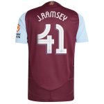 aston villa adidas home authentic shirt 2024-25 with j. ramsey 41 cup printing Collection | Aston Villa Shirts and Official Gear