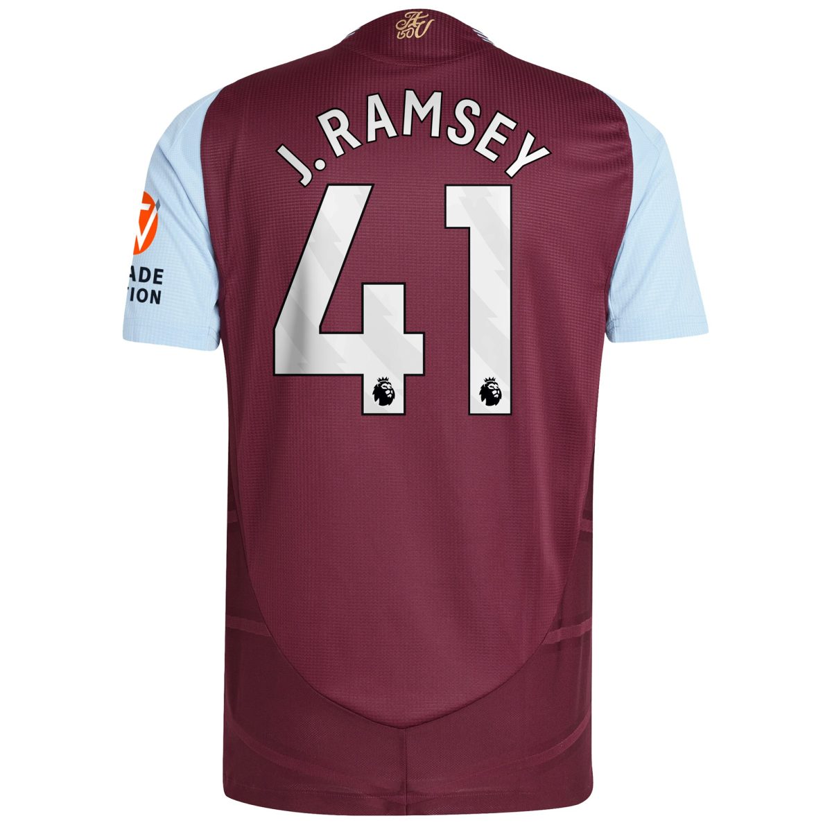 aston villa adidas home authentic shirt 2024-25 with j. ramsey 41 printing Collection | Aston Villa Shirts and Official Gear