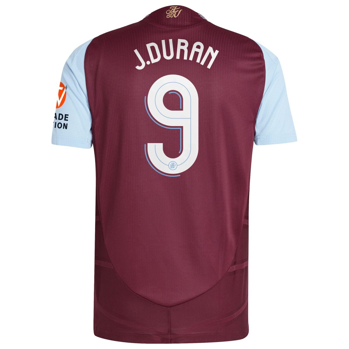 aston villa adidas home authentic shirt 2024-25 with j.duran 9 cup printing Collection | Aston Villa Shirts and Official Gear