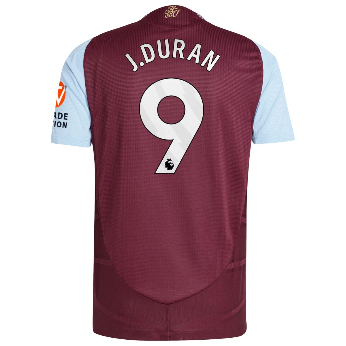 aston villa adidas home authentic shirt 2024-25 with j.duran 9 printing Collection | Aston Villa Shirts and Official Gear