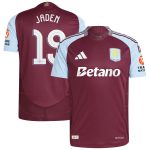 aston villa adidas home authentic shirt 2024-25 with jaden 19 cup printing Collection | Aston Villa Shirts and Official Gear