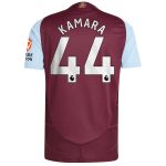 aston villa adidas home authentic shirt 2024-25 with kamara 44 printing Collection | Aston Villa Shirts and Official Gear