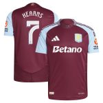 aston villa adidas home authentic shirt 2024-25 with kearns 7 cup printing Collection | Aston Villa Shirts and Official Gear