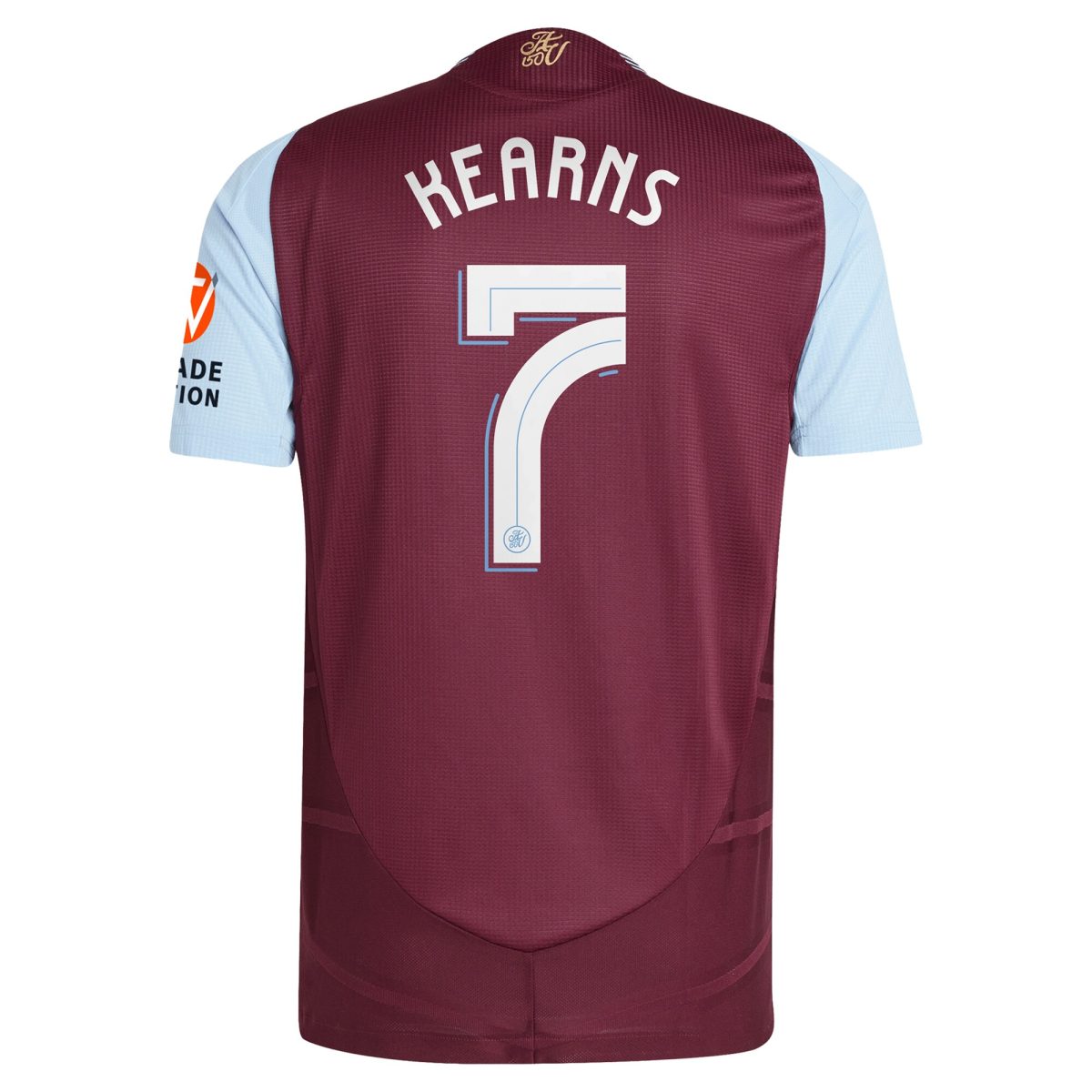 aston villa adidas home authentic shirt 2024-25 with kearns 7 cup printing Collection | Aston Villa Shirts and Official Gear