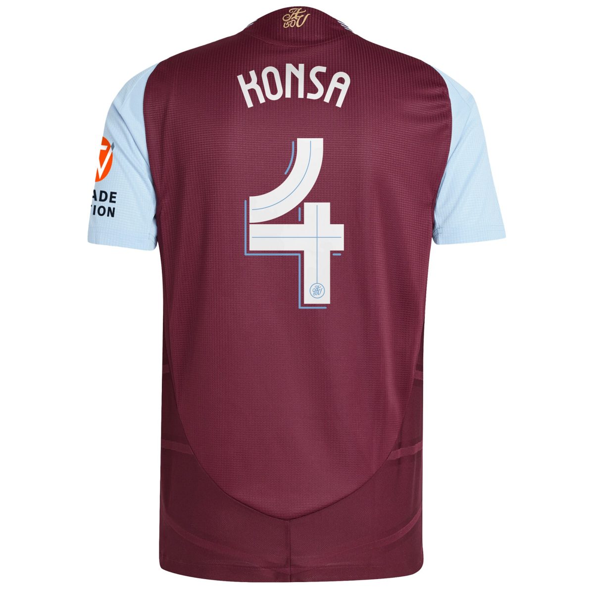 aston villa adidas home authentic shirt 2024-25 with konsa 4 cup printing Collection | Aston Villa Shirts and Official Gear