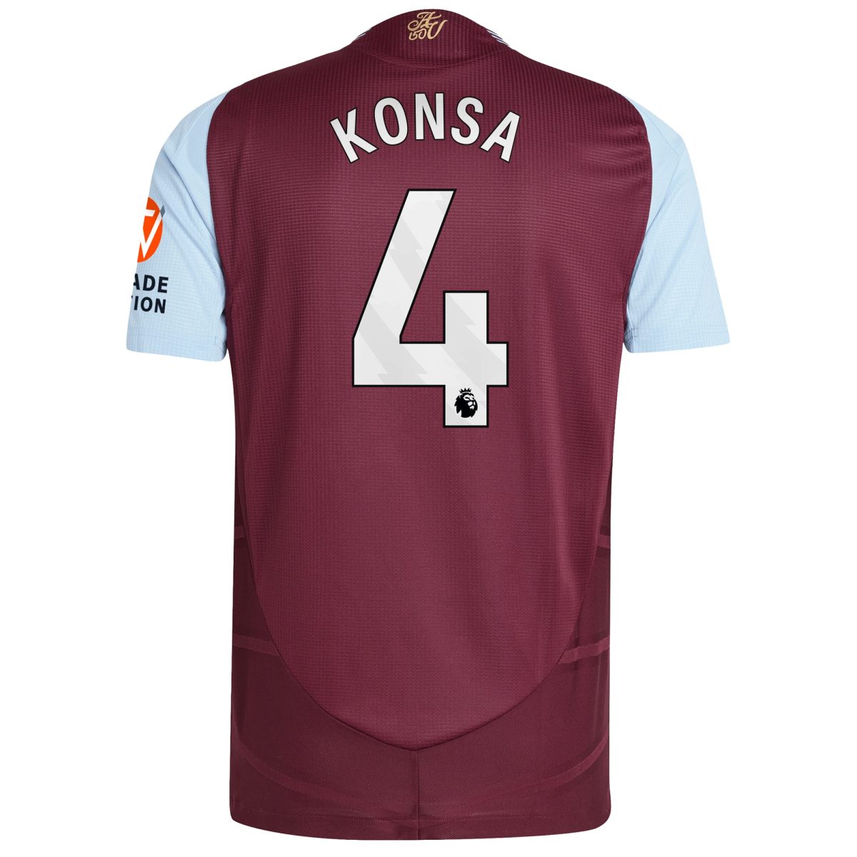 aston villa adidas home authentic shirt 2024-25 with konsa 4 printing Collection | Aston Villa Shirts and Official Gear