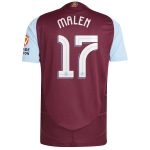 aston villa adidas home authentic shirt 2024-25 with malen 17 cup printing Collection | Aston Villa Shirts and Official Gear