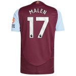 aston villa adidas home authentic shirt 2024-25 with malen 17 printing Collection | Aston Villa Shirts and Official Gear