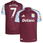 aston villa adidas home authentic shirt 2024-25 with mcginn 7 printing Collection | Aston Villa Shirts and Official Gear