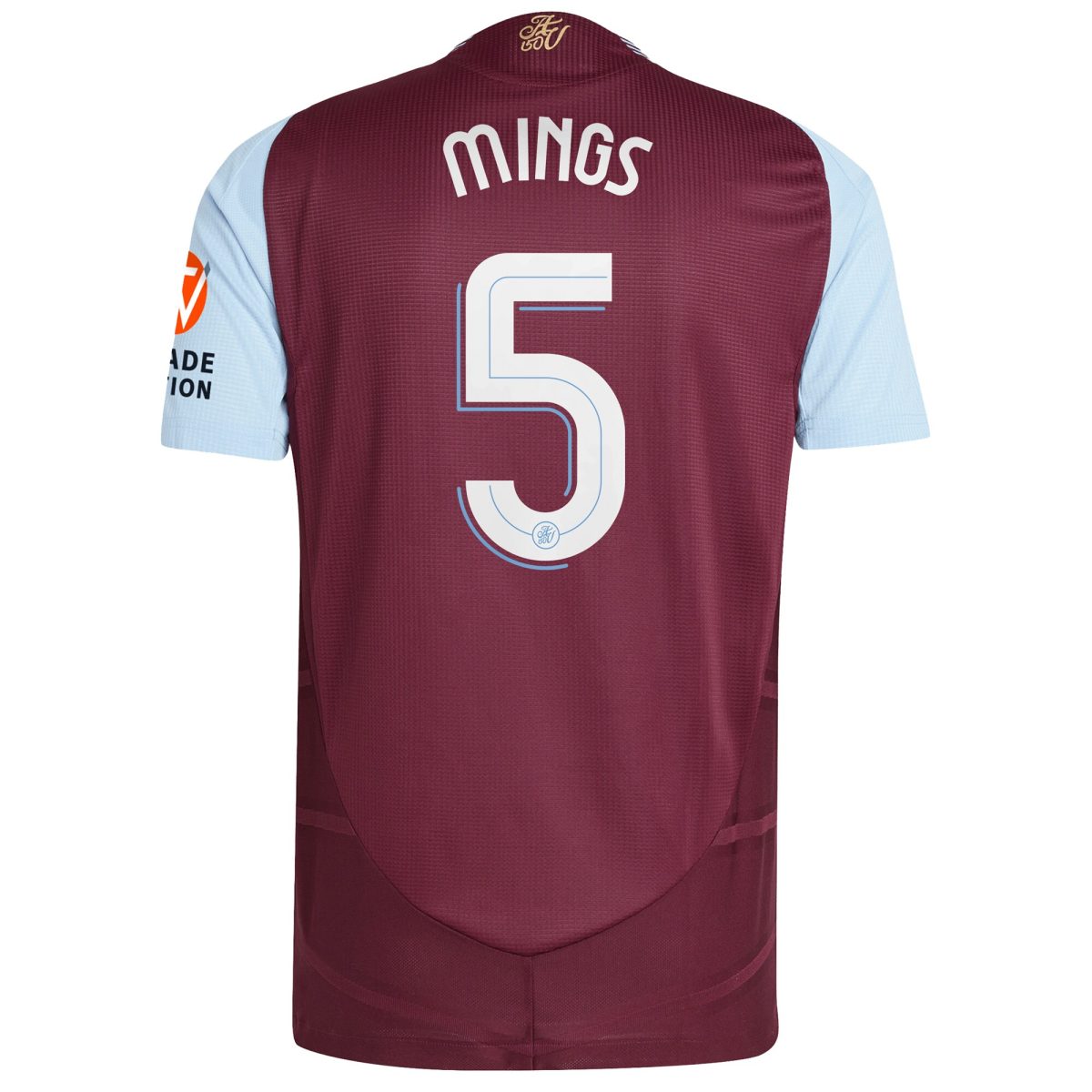 aston villa adidas home authentic shirt 2024-25 with mings 5 cup printing Collection | Aston Villa Shirts and Official Gear