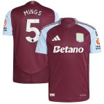 aston villa adidas home authentic shirt 2024-25 with mings 5 printing Collection | Aston Villa Shirts and Official Gear