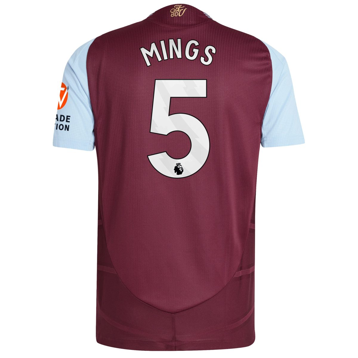 aston villa adidas home authentic shirt 2024-25 with mings 5 printing Collection | Aston Villa Shirts and Official Gear