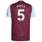 aston villa adidas home authentic shirt 2024-25 with mings 5 printing Collection | Aston Villa Shirts and Official Gear