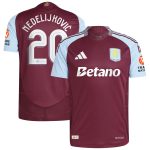 aston villa adidas home authentic shirt 2024-25 with nedeljković 20 cup printing Collection | Aston Villa Shirts and Official Gear