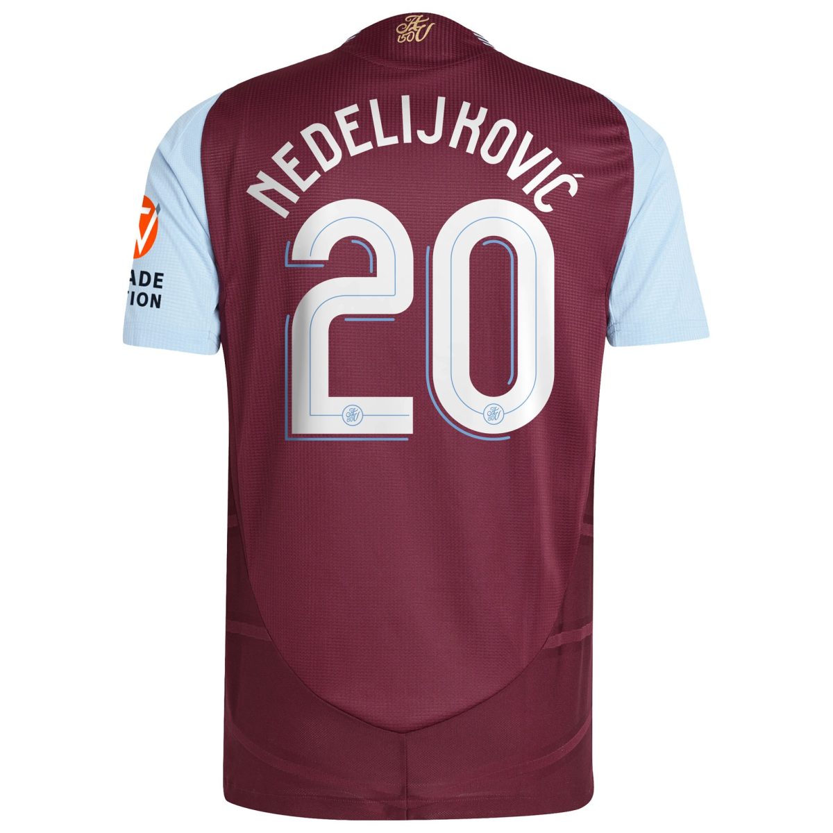aston villa adidas home authentic shirt 2024-25 with nedeljković 20 cup printing Collection | Aston Villa Shirts and Official Gear