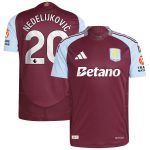 aston villa adidas home authentic shirt 2024-25 with nedeljković 20 printing Collection | Aston Villa Shirts and Official Gear