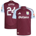 aston villa adidas home authentic shirt 2024-25 with onana 24 cup printing Collection | Aston Villa Shirts and Official Gear