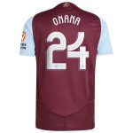 aston villa adidas home authentic shirt 2024-25 with onana 24 cup printing Collection | Aston Villa Shirts and Official Gear