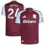 aston villa adidas home authentic shirt 2024-25 with onana 24 printing Collection | Aston Villa Shirts and Official Gear