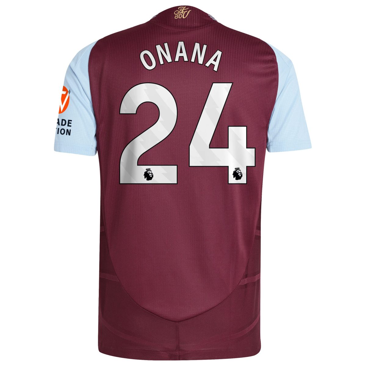 aston villa adidas home authentic shirt 2024-25 with onana 24 printing Collection | Aston Villa Shirts and Official Gear