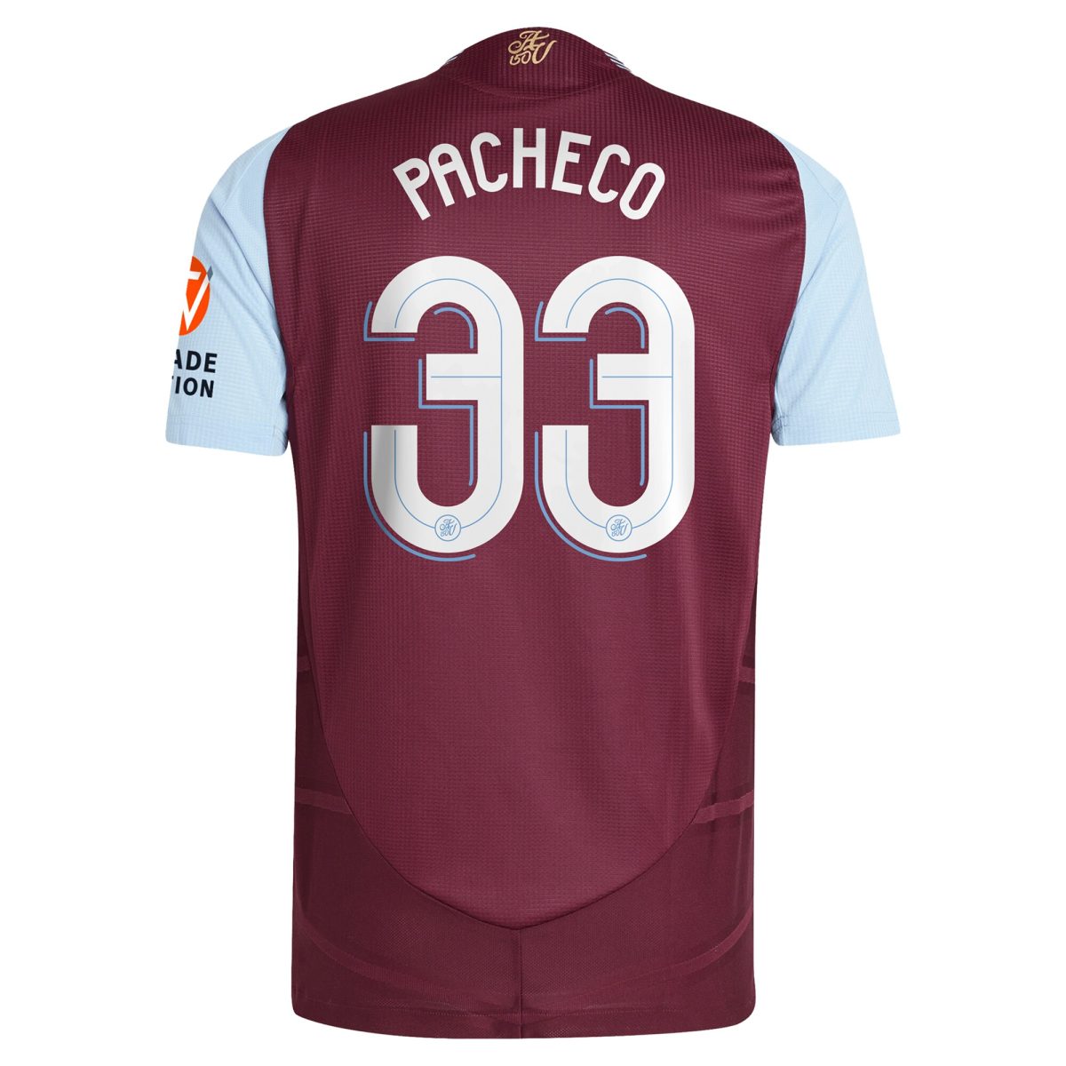 aston villa adidas home authentic shirt 2024-25 with pacheco 33 cup printing Collection | Aston Villa Shirts and Official Gear